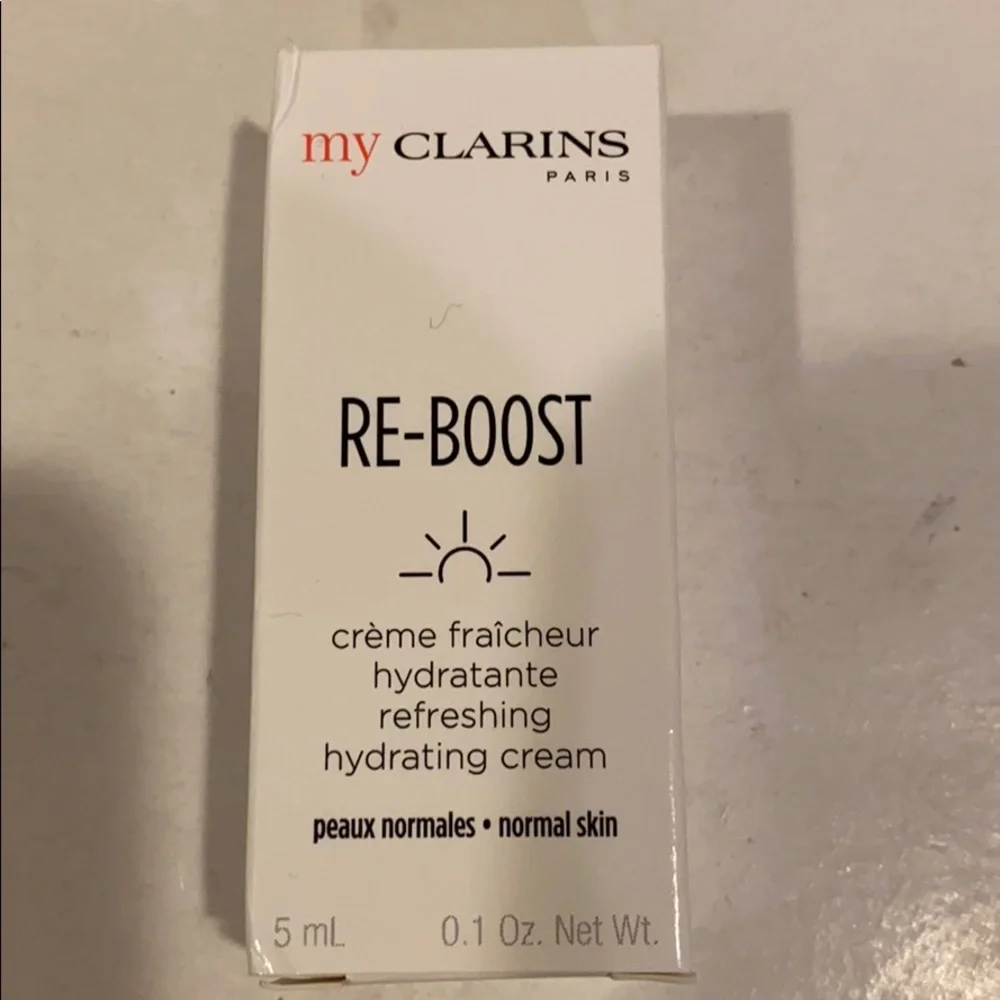 CLARINS RE-BOOST Hydrating Cream 0.1oz Travel Purse Fun Size